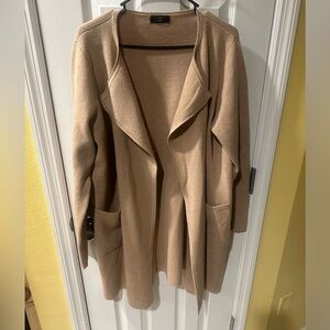Camel Coatigan from J Crew